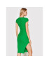 Pinko Rochie de zi Lerida 1G177H Y7VZ Verde Slim Fit - Pled.ro