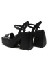 Pinko Sandale Fantine Wedge PE 23 BLKS1 100655 A0N9 Negru - Pled.ro