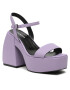 Pinko Sandale Fantine Wedge PE 23 BLKS1 100655 A0N9 Violet - Pled.ro