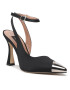 Pinko Sandale Liquirizia Slingback Al 22-23 BLKS1 1H213B A075 Negru - Pled.ro