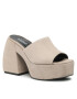 Pinko Șlapi Margaux Wedge PE 23 BLKS1 100653 A0N8 Bej - Pled.ro