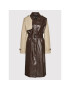 Pinko Trench Versailles 1G16KX Y6W7 Maro Regular Fit - Pled.ro