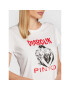 Pinko Tricou DIABOLIK Fabiana 1L1098 Y5SN Alb Regular Fit - Pled.ro