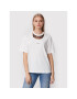 Pinko Tricou Tiphanie 1G18AS A06Y Alb Regular Fit - Pled.ro