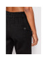 Please Pantaloni din material P0QUAV2N3N Negru Regular Fit - Pled.ro