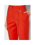 Please Pantaloni din material P493LIRIDE Portocaliu Regular Fit - Pled.ro