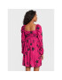 Please Rochie cocktail A1FHBDG000 Roz Regular Fit - Pled.ro