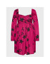 Please Rochie cocktail A1FHBDG000 Roz Regular Fit - Pled.ro