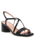 Pollini Sandale SA16225C1ETC0000 Negru - Pled.ro