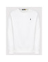 Polo Ralph Lauren Bluză Lsl 710766772009 Alb Regular Fit - Pled.ro