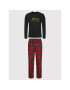 Polo Ralph Lauren Pijama Sle 714843423001 Negru - Pled.ro