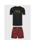 Polo Ralph Lauren Pijama Sle 714843424001 Negru - Pled.ro