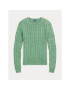 Polo Ralph Lauren Pulover 211891640015 Verde Regular Fit - Pled.ro