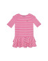 Polo Ralph Lauren Rochie de zi Stripe Knit 311784200 Roz Regular Fit - Pled.ro