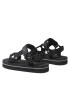 Polo Ralph Lauren Sandale New Haven Platform RF103988 Negru - Pled.ro