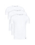 Polo Ralph Lauren Set 3 tricouri Classic Crew 714830304003 Alb Regular Fit - Pled.ro