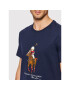 Polo Ralph Lauren Tricou 710853310002 Bleumarin Slim Fit - Pled.ro