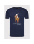 Polo Ralph Lauren Tricou 710853310002 Bleumarin Slim Fit - Pled.ro