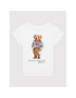 Polo Ralph Lauren Tricou Bear 211843288001 Alb Regular Fit - Pled.ro