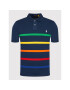 Polo Ralph Lauren Tricou polo 710860412001 Bleumarin Custom Slim Fit - Pled.ro