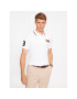 Polo Ralph Lauren Tricou polo 710900614001 Alb Custom Slim Fit - Pled.ro