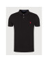 Polo Ralph Lauren Tricou polo Core Replen 710782592 Negru Custom Slim Fit - Pled.ro