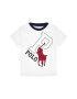 Polo Ralph Lauren Tricou Ss Cn 323793536002 Alb Regular Fit - Pled.ro