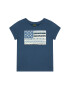 Polo Ralph Lauren Tricou Ss Flag Tee 311785446002 Bleumarin Regular Fit - Pled.ro