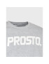 PROSTO. Bluză KLASYK Crewneck Classic XXII 1032 Gri Relaxed Fit - Pled.ro