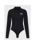 PROSTO. Body KLASYK Necky 2123 Negru Slim Fit - Pled.ro