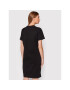 PROSTO. Rochie de zi KLASYK Hatba 1041 Negru Regular Fit - Pled.ro