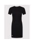 PROSTO. Rochie de zi KLASYK Lovely 4012 Negru Slim Fit - Pled.ro