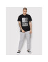 PROSTO. Tricou KLASYK Ots Negru Regular Fit - Pled.ro