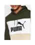 Puma Bluză Colorblock 848772 Verde Regular Fit - Pled.ro