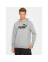 Puma Bluză Ess Big Logo 586686 Gri Regular Fit - Pled.ro