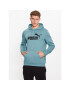 Puma Bluză Essentials Big Logo 586687 Verde Regular Fit - Pled.ro