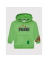 Puma Bluză MINECRAFT 533436 Verde Relaxed Fit - Pled.ro