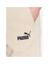 Puma Pantaloni trening Ess Logo 586715 Bej Regular Fit - Pled.ro