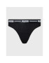 Puma Set 2 perechi de chiloți tanga 907854 Negru - Pled.ro