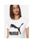 Puma Tricou Classics Logo 530076 Alb Regular Fit - Pled.ro