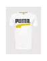 Puma Tricou Club Graphic Tee 598793 Alb Regular Fit - Pled.ro