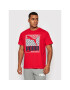 Puma Tricou Core 587766 Roșu Regular Fit - Pled.ro