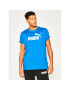 Puma Tricou Essential Tee 851740 Albastru Regular Fit - Pled.ro