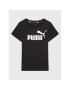 Puma Tricou Essentials Logo 586960 Negru Regular Fit - Pled.ro