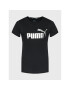 Puma Tricou Essentials+ Metallic Logo 848303 Negru Regular Fit - Pled.ro