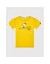 Puma Tricou PEANUTS Tee 599457 Galben Regular Fit - Pled.ro