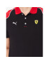 Puma Tricou polo Ferrari 538169 Negru Regular Fit - Pled.ro