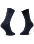 QUAZI Set de 3 perechi de șosete medii unisex QZ-SOCKS-65-04-WOMAN-002 Bleumarin - Pled.ro