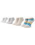 QUAZI Set de 4 perechi de șosete medii de damă QZ-SOCKS-65-04-WOMAN-008 Bej - Pled.ro