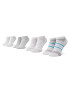 QUAZI Set de 4 perechi de șosete medii de damă QZ-SOCKS-65-04-WOMAN-009 Alb - Pled.ro